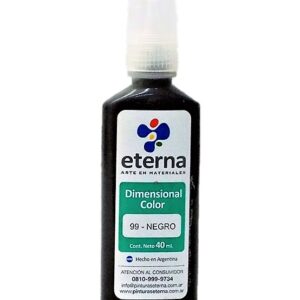 Dimensional 3D negro 40cc