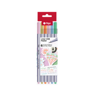 Microfibras 0.4mm Liner 038 Pastel x6