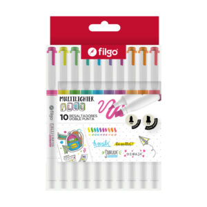 Resaltador doble punta Multilighter Fluo X10