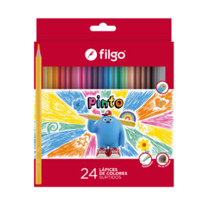 Lápices Filgo de colores x24