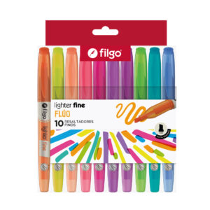 Resaltador fino Lighter Fine Fluor x10