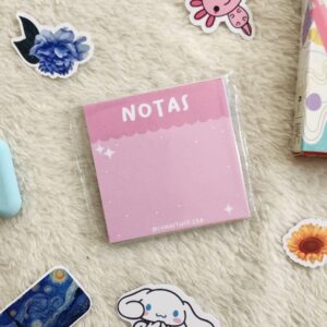 Block de notas de colores surtidos