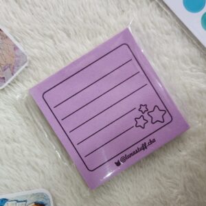 Block de notas estrellas