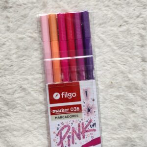 Marcador 1mm Marker 036 Pink x6