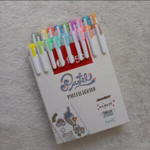 Resaltador doble punta Multilighter pastel x18