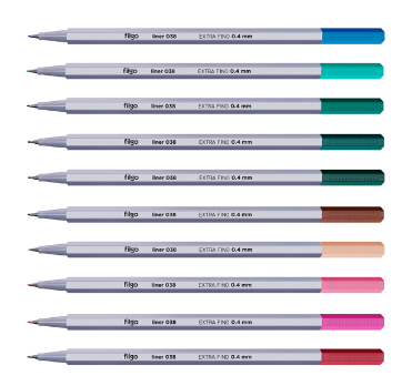 Microfibras 0.4mm Liner 038 x20 - Image 2