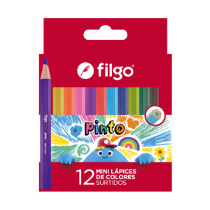 Lápices Filgo de colores x12 mini