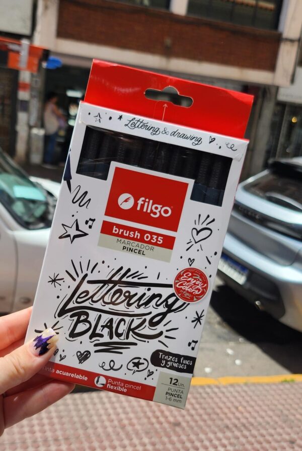 Marcador pincel Brush Filgo x1