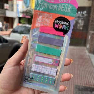 Señaladores Mooving con diseño x6