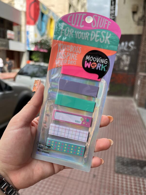 Señaladores Mooving con diseño x6