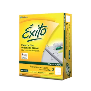 Repuesto escolar N°3 Éxito S/ banda