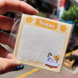 Block de notas gatito