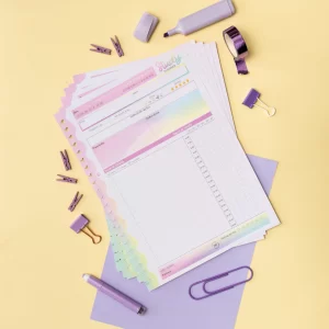 Study planner removible A4