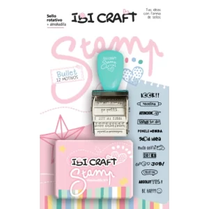 STAMP SET BULLET (SELLO + ALMOHADILLA)