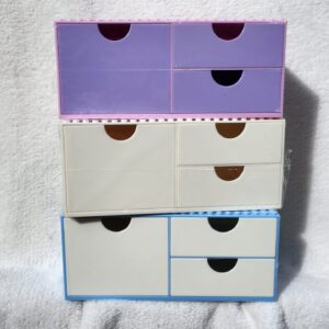 Organizador de escritorio plástico