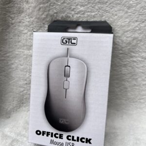 Mouse blanco con cable