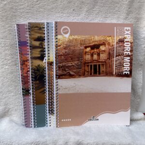 Cuadernos A4 tapa blanda x5