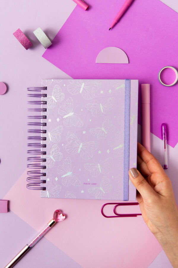 Mi Agenda SWEET Hoja por día - MARIPOSAS