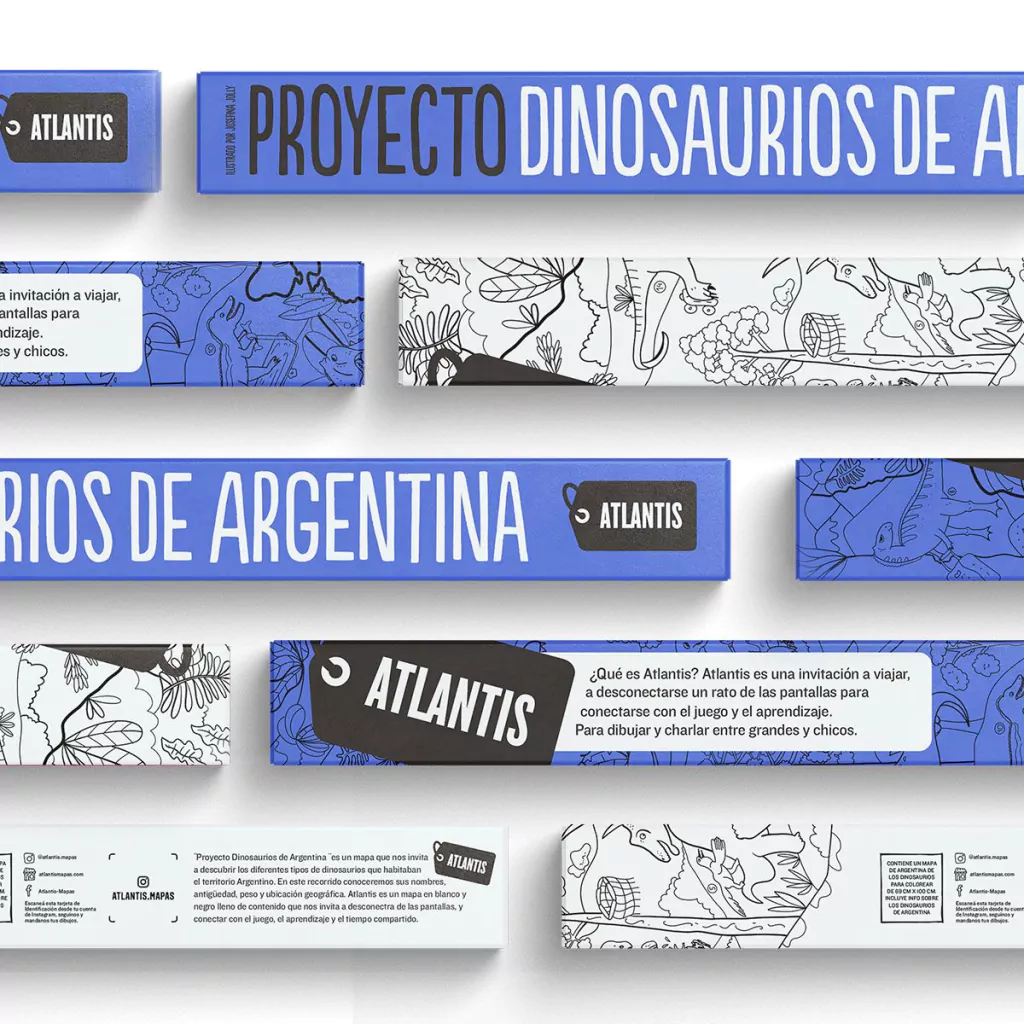 Mapas para pintar "Proyecto Dinosaurios de Argentina" - Image 4