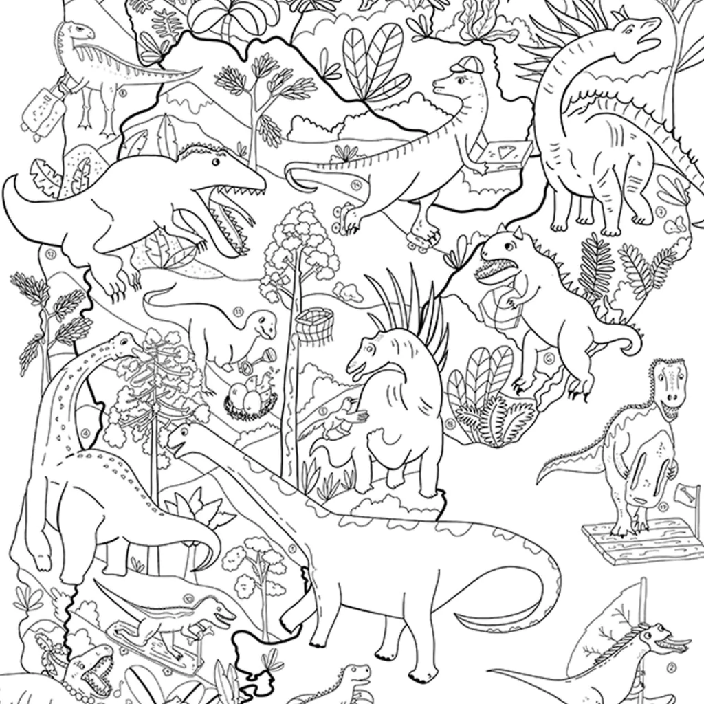 Mapas para pintar "Proyecto Dinosaurios de Argentina" - Image 3