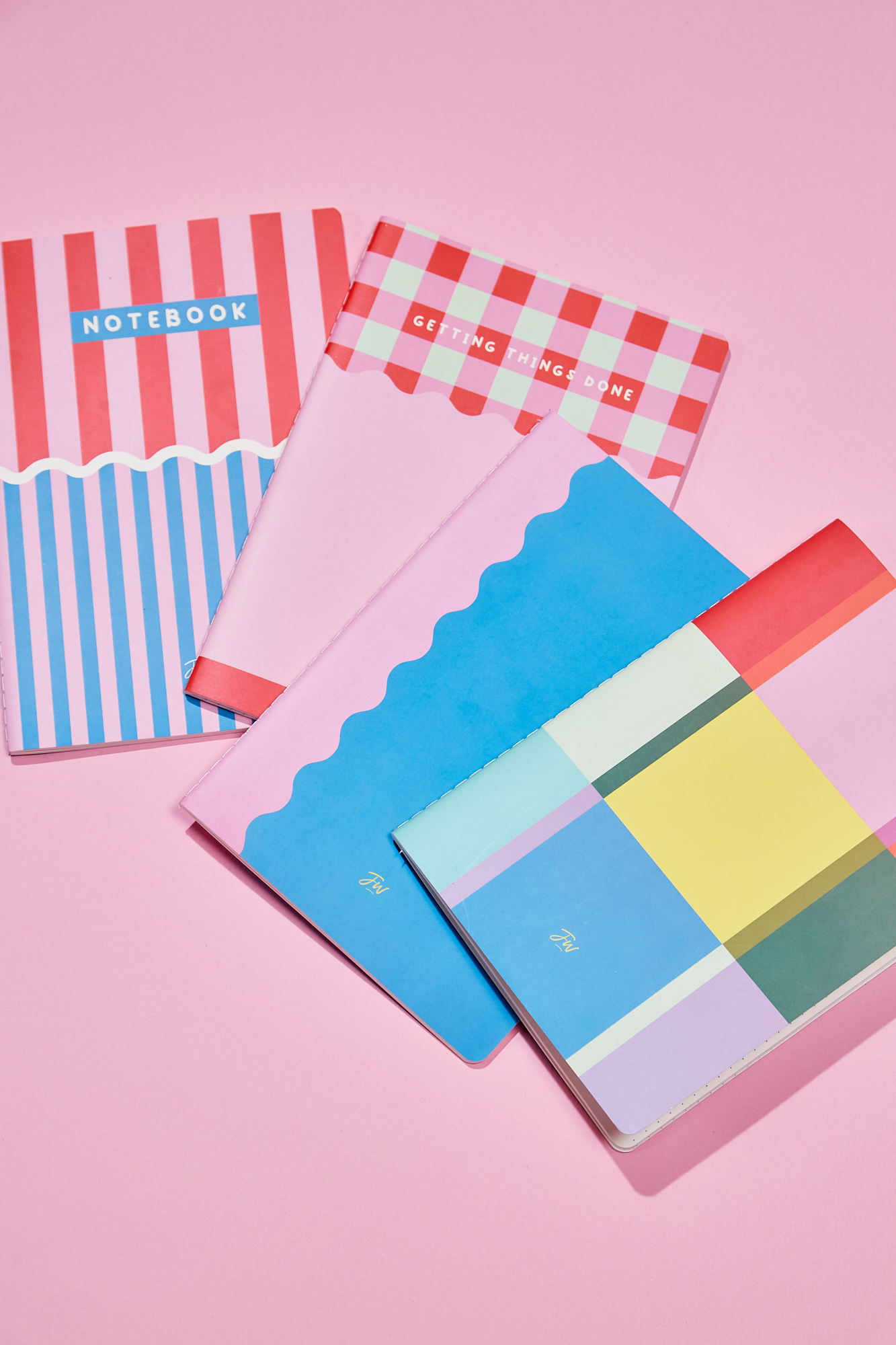 Set de cuadernos FW x4 Color Block