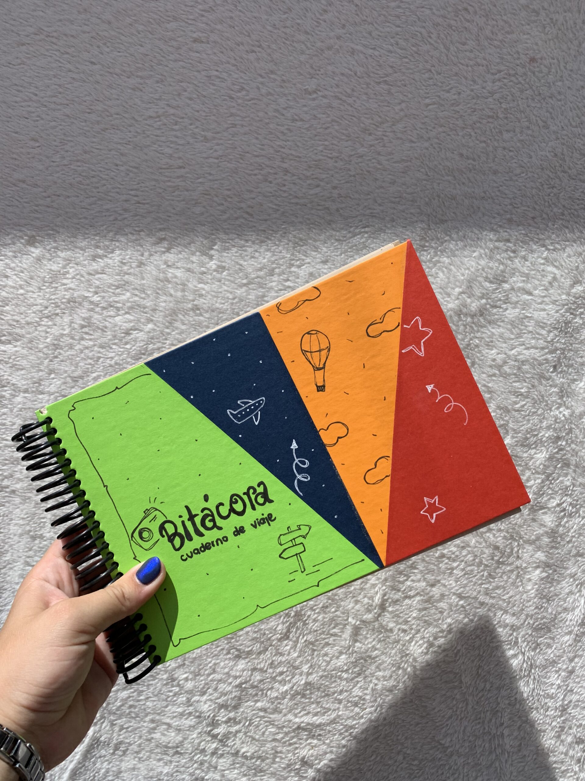 Bitácora colorida