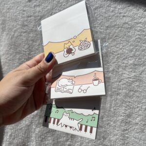 Notas Autoadhesivas gatito