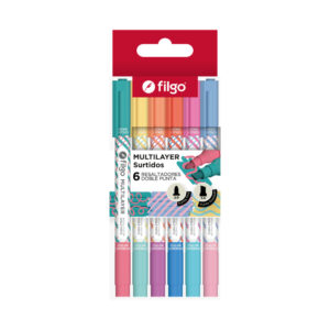 Resaltador doble punta Multilayer