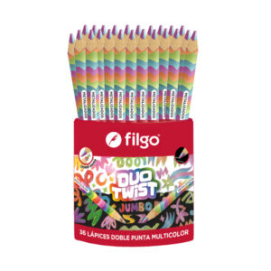 Lápiz doble punta jumbo Dúo Twist