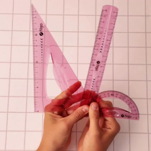 Kit geometria 3 piezas flexible