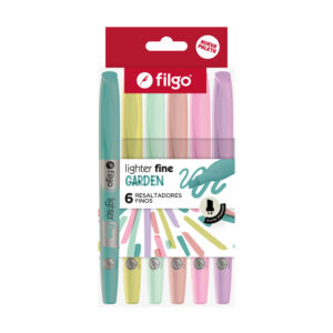 Resaltador fino Lighter Fine Garden x6