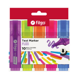 Resaltador Text Marker x10 FLUO