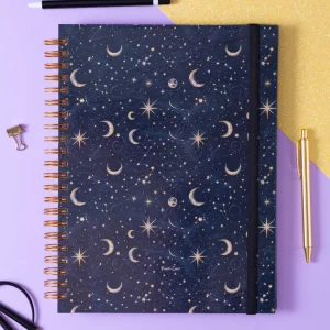 Cuaderno Inteligente A4 Punto Cero "Lunas Doradas"