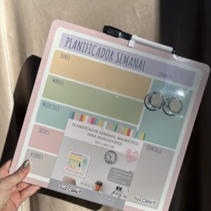 Pizarra planificador semanal imantado IBI CRAFT