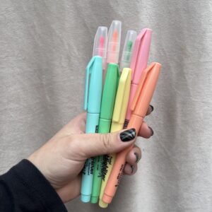 Resaltador fino Lighter x8