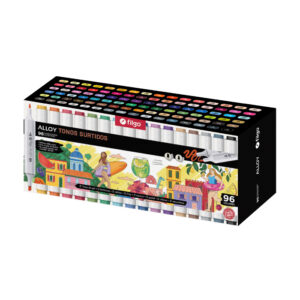 Marcadores Artísticos Filgo Doble Punta Alloy X96