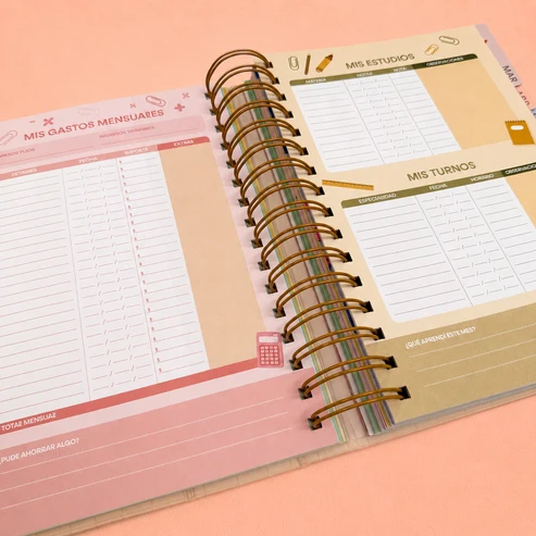 Agenda PREMIUM A5 - DIARIA - GATITOS - Imagen 12
