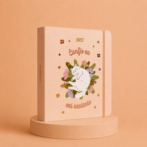 Agenda PREMIUM A5 - DIARIA - GATITOS