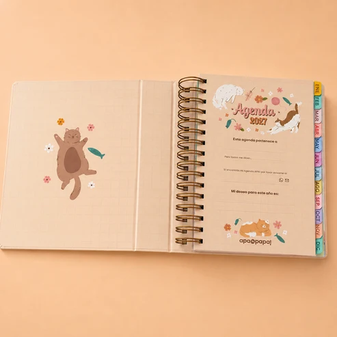 Agenda PREMIUM A5 - DIARIA - GATITOS - Imagen 21