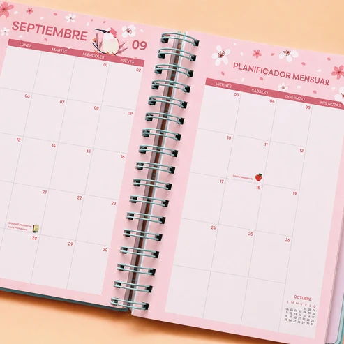 Agenda PREMIUM A5 - DIARIA - GATITOS - Imagen 14