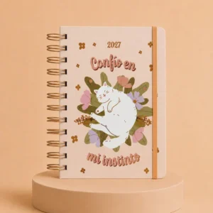 Agenda PREMIUM A5 - SEMANAL - GATITO