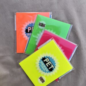 Notas autoadhesivas fluor traslúcidas