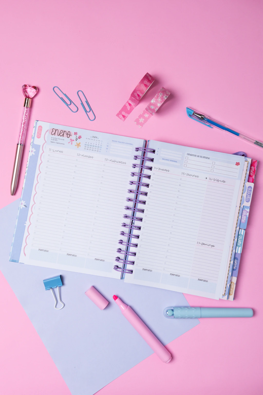 Mi Agenda SWEET Semana a la vista - Rosie - Imagen 22