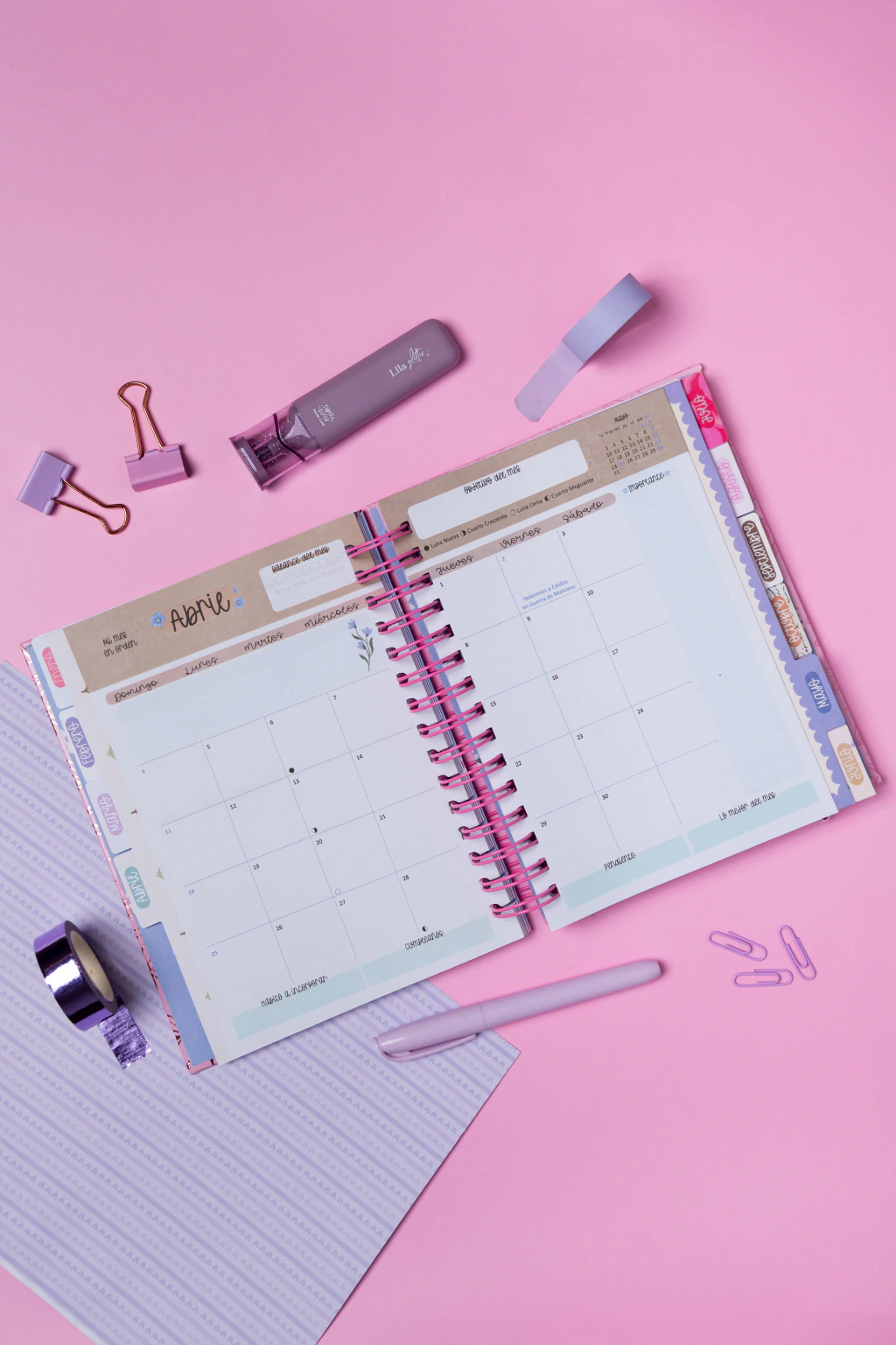 Mi Agenda SWEET Semana a la vista - Rosie - Imagen 15