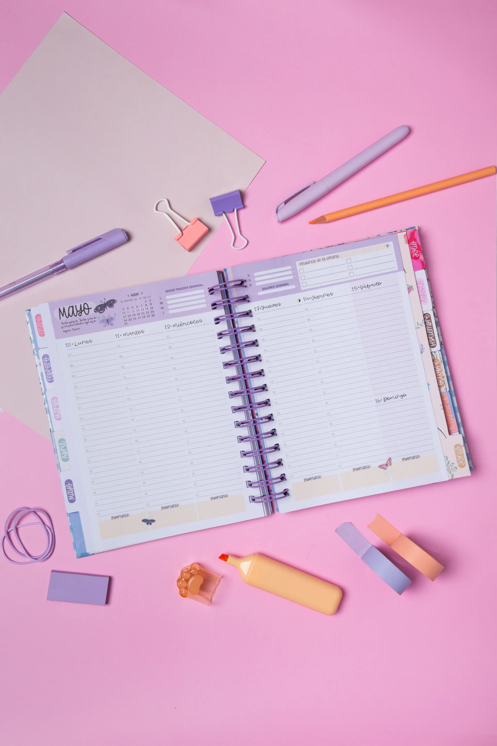 Mi Agenda SWEET Semana a la vista - Rosie - Imagen 14