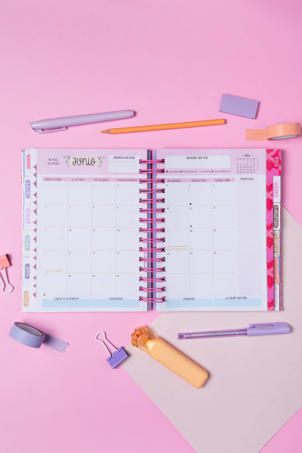 Mi Agenda SWEET Semana a la vista - Rosie - Imagen 11