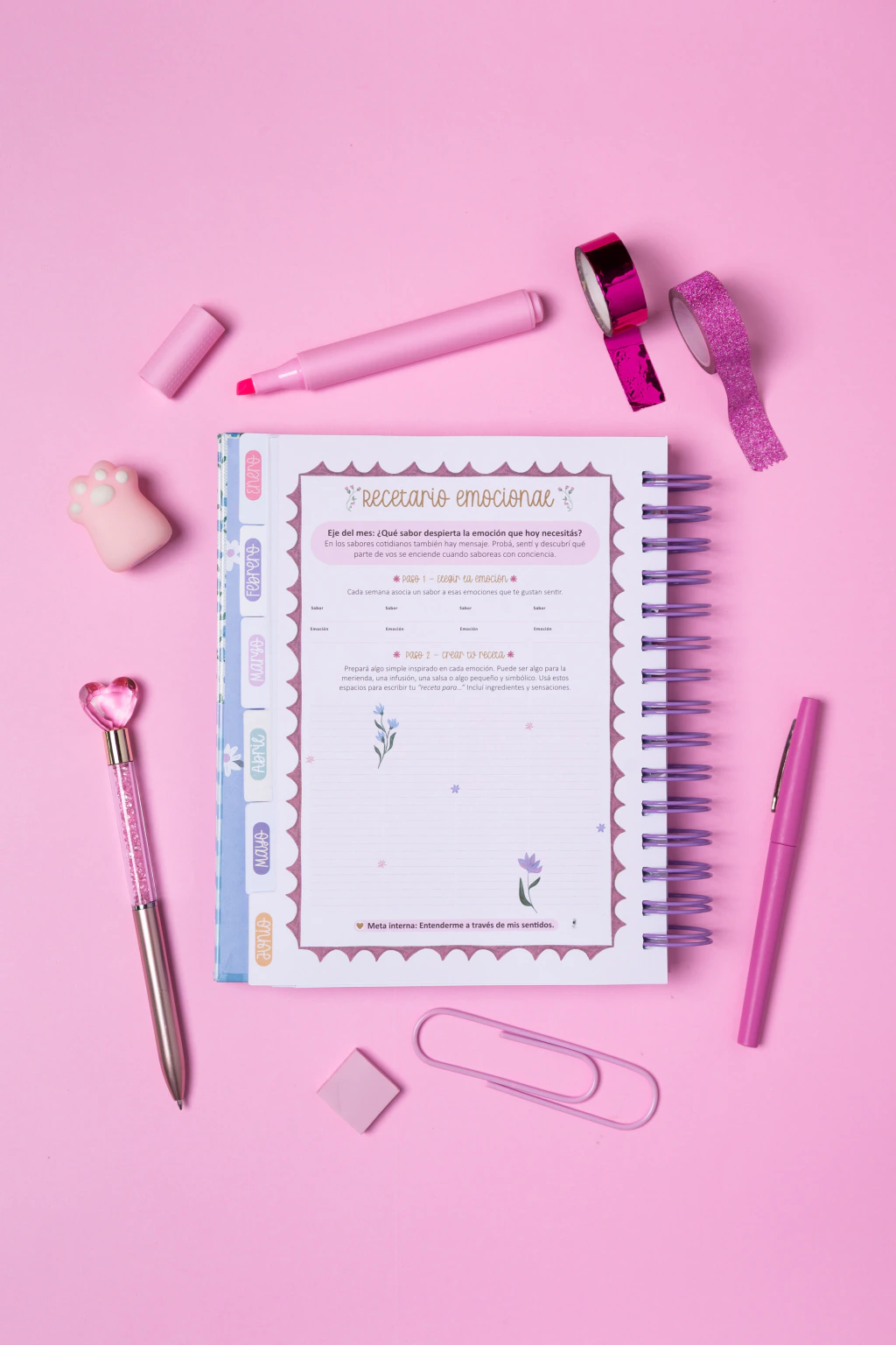 Mi Agenda SWEET Semana a la vista - Rosie - Imagen 12