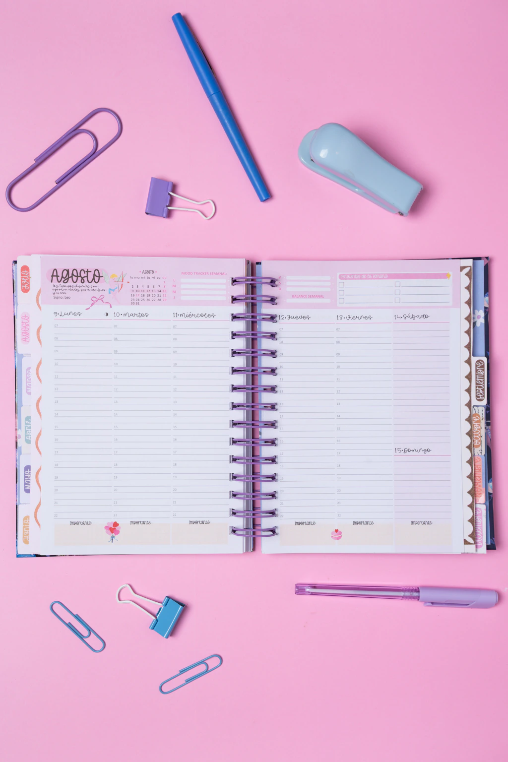 Mi Agenda SWEET Semana a la vista - Rosie - Imagen 7