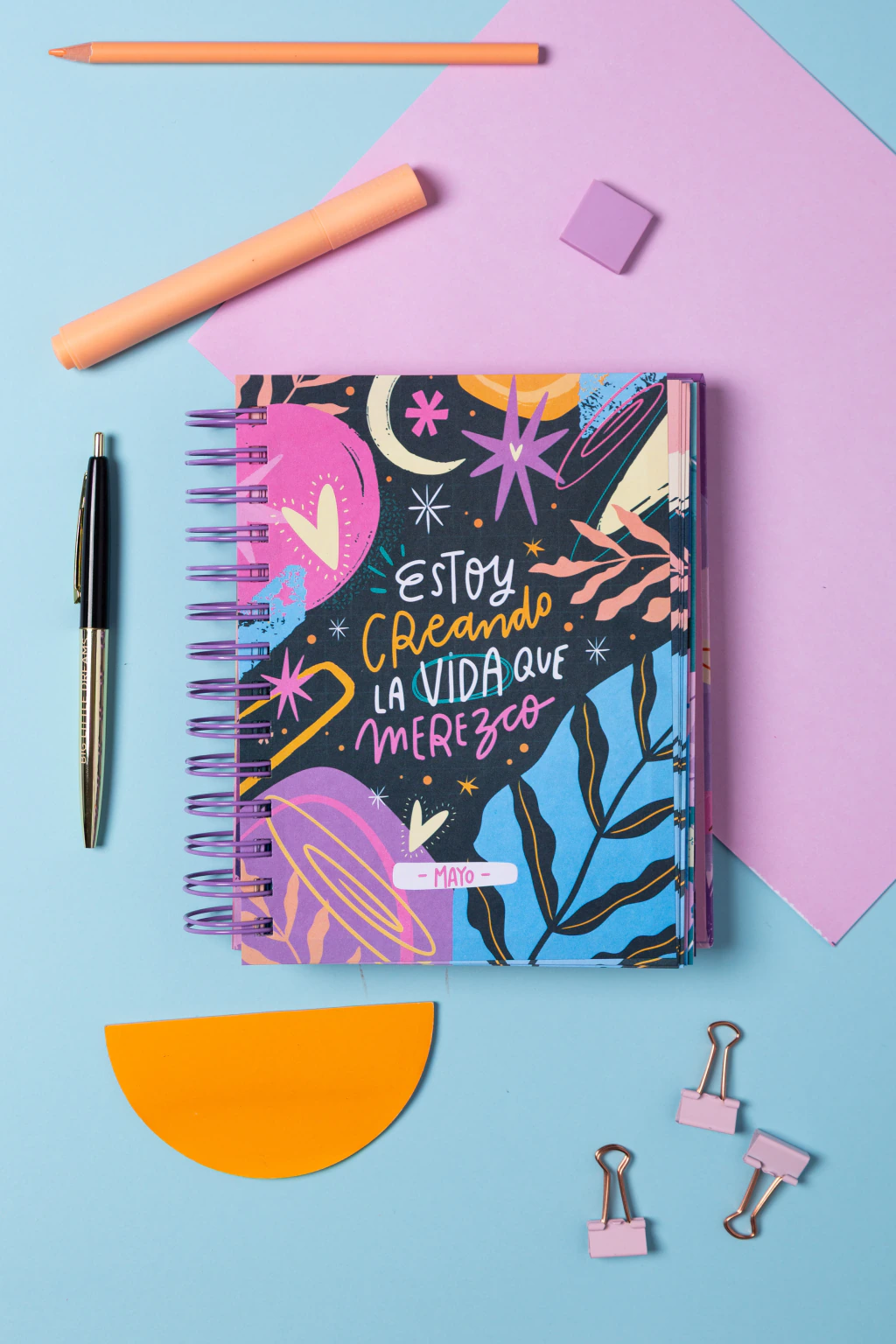 Agenda MODERNA Hoja por día - Daisy Night - Imagen 10